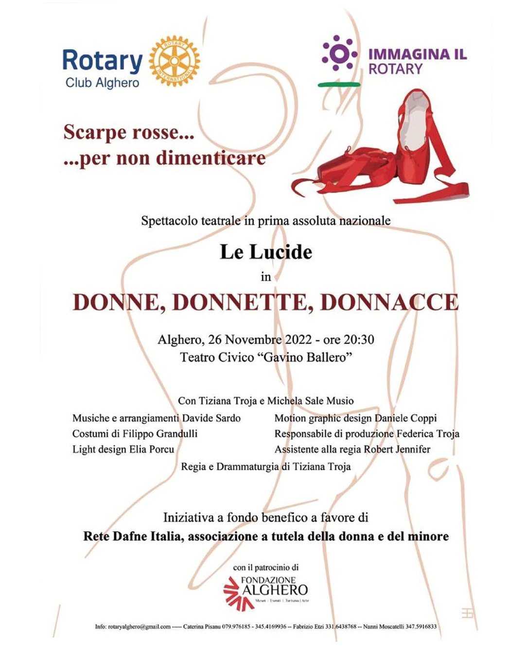 Evento Benefico. Donne, Donnette, Donnacce