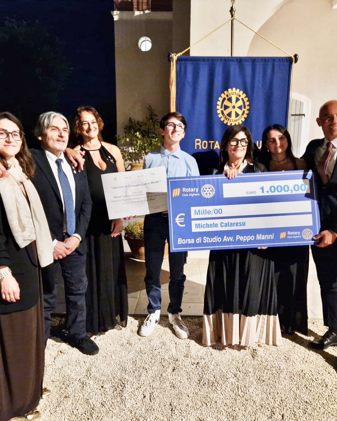 Borse di studio Peppo Manni: il Rotary Club sostiene il futuro dei giovani algheresi